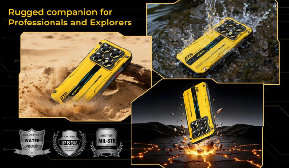 Смартфон Oukitel WP60 12/512Gb Yellow