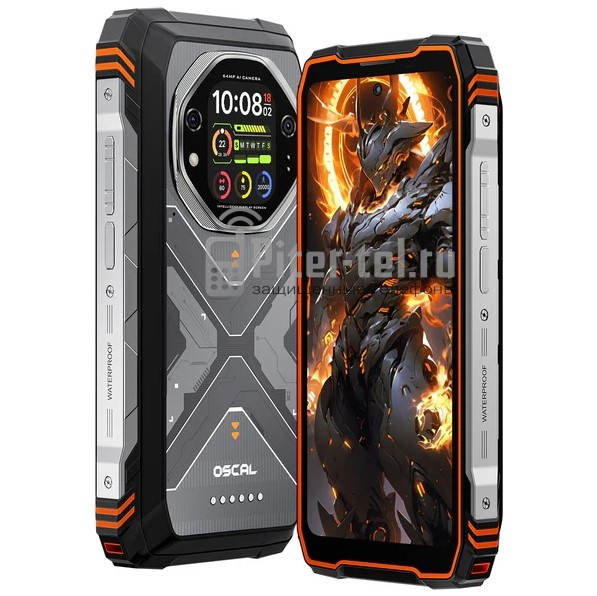 Смартфон Blackview Oscal Tank 1 12/256Gb Orange — фото 2