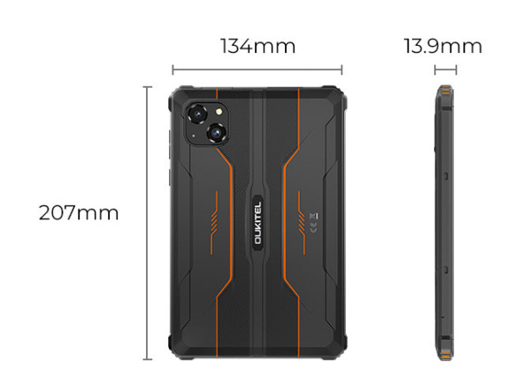 Планшет Oukitel RT3 Pro 4/128Gb Black