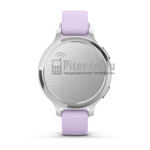 Умные часы Garmin Lily 2 Active Silver/Jasmine Purple с фиолетовым ремешком — фото 2