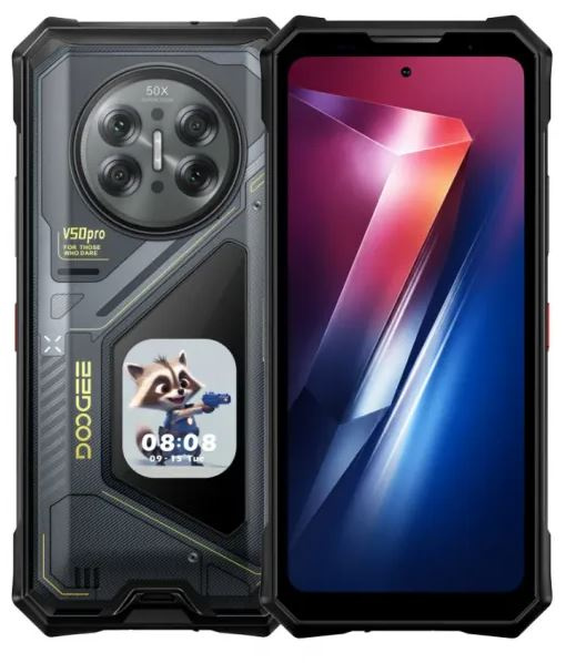 Смартфон Doogee V50 Pro 12/512Gb Phantom Black — фото 1