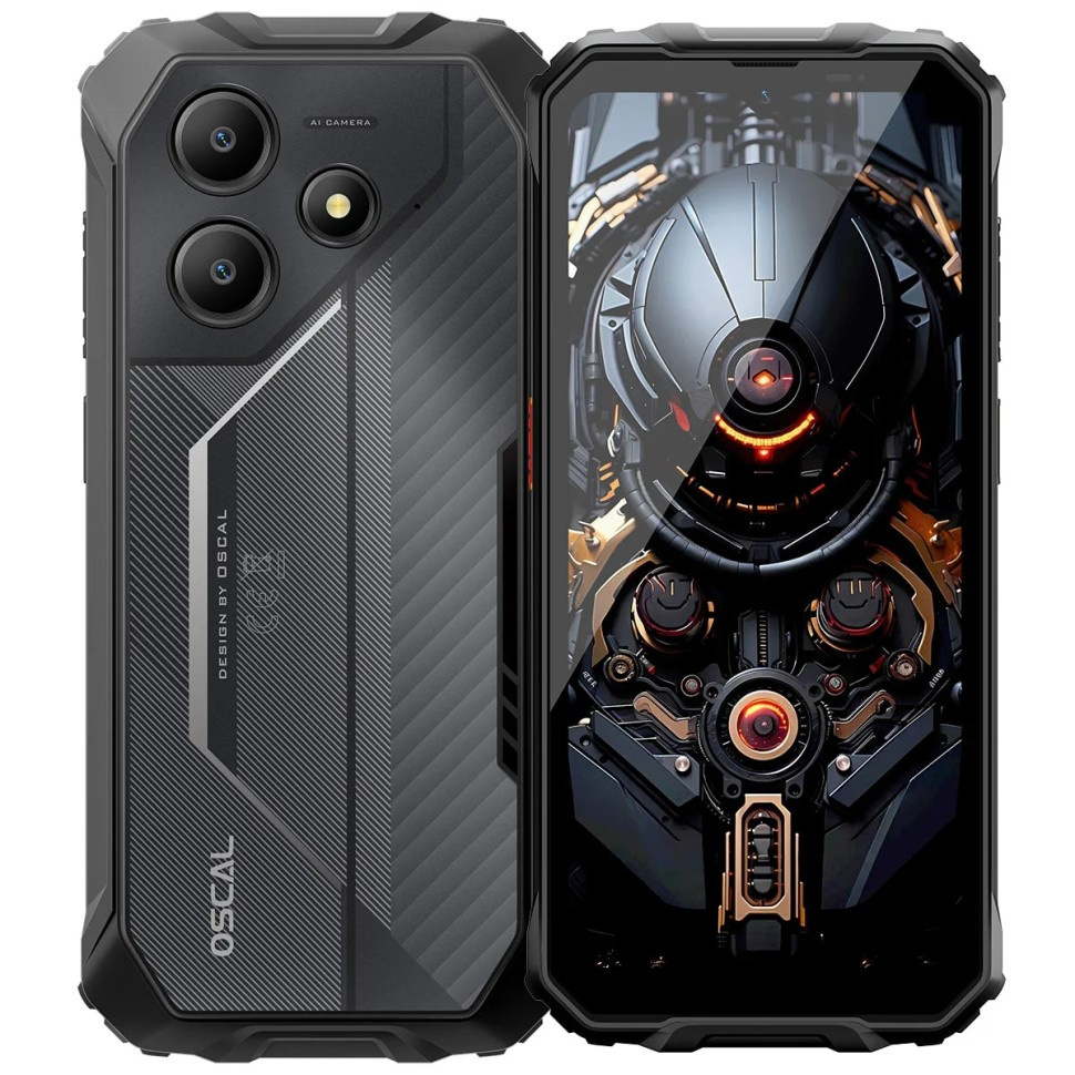 Смартфон Blackview Oscal MARINE 2 8/128Gb Black — фото 1