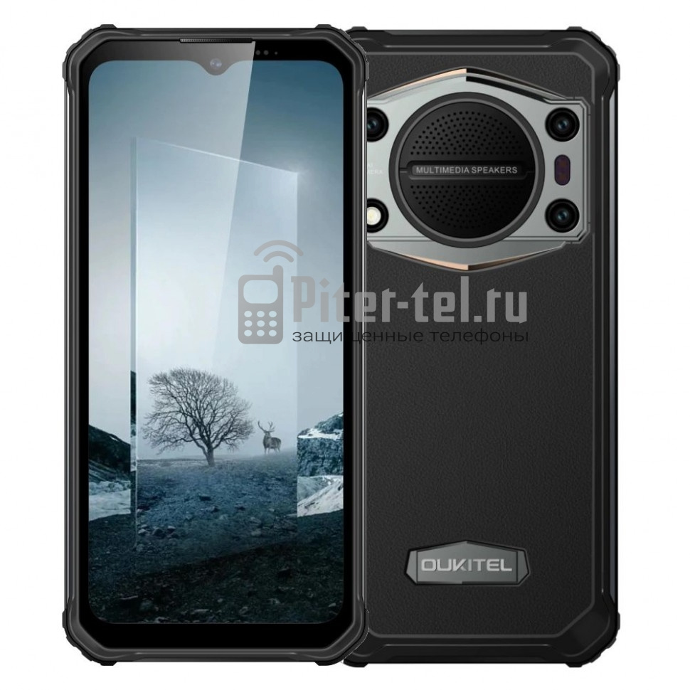 Смартфон Oukitel WP22 8/256Gb Black — фото 1