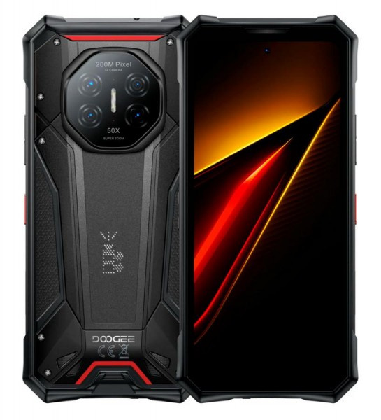 Смартфон Doogee S300 Plus 12Gb/1Tb Obsidian Black — фото 1