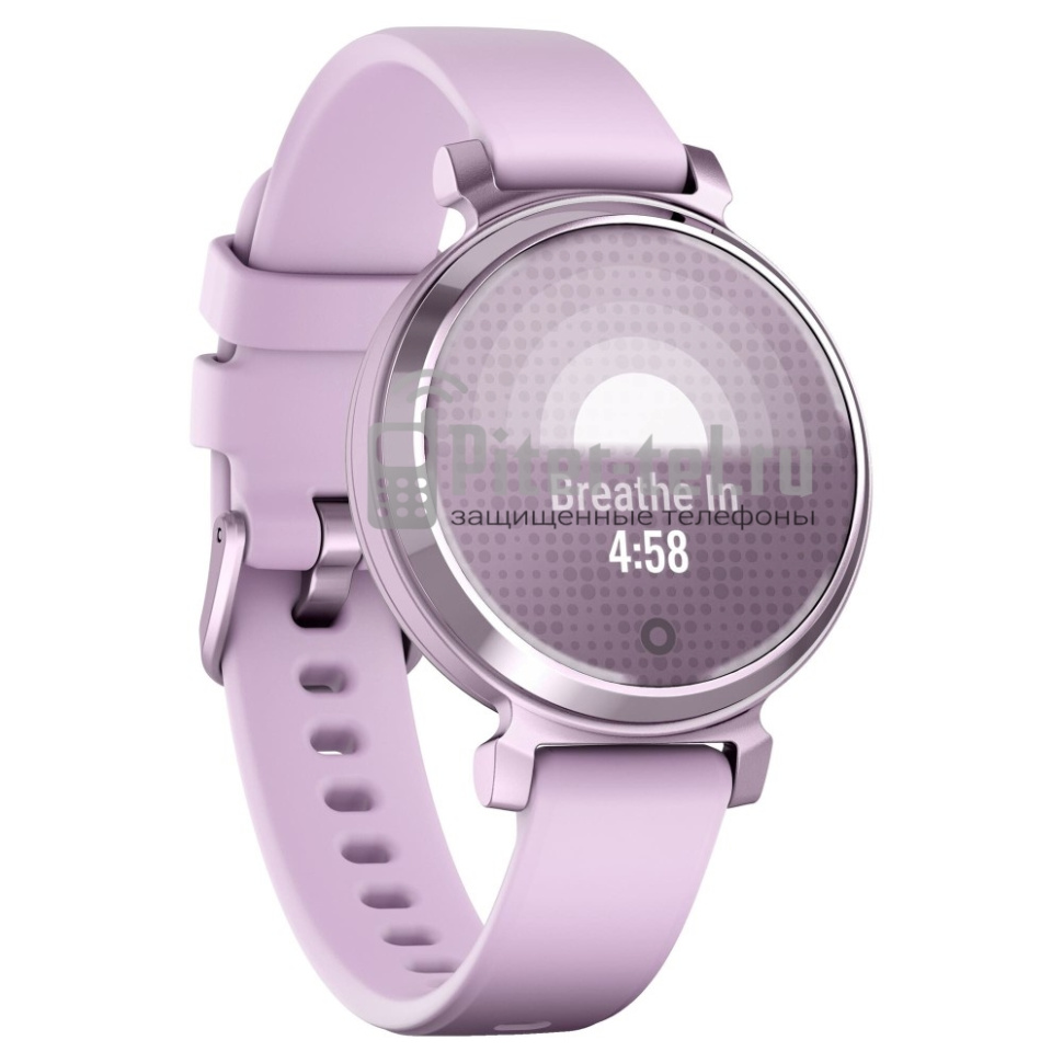 Умные часы Garmin Lily 2 Lilac Case с лавандовым ремешком — фото 3