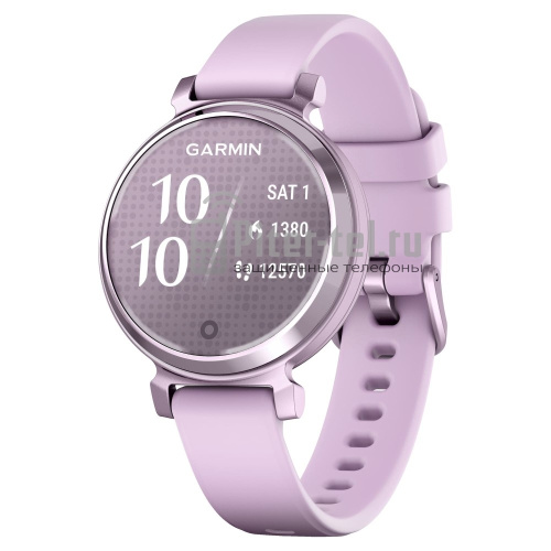 Умные часы Garmin Lily 2 Lilac Case с лавандовым ремешком — фото 1
