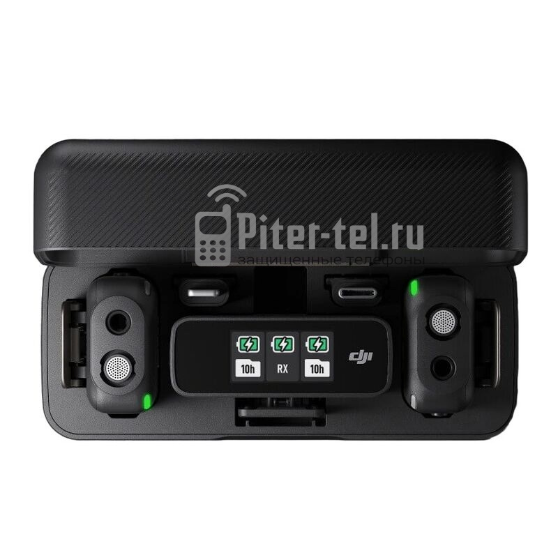 Беспроводной микрофон DJI Mic (FCC)(2TX + 1RX + Charging Case) — фото 2