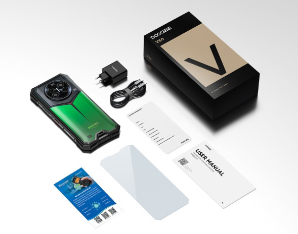 Смартфон Doogee V50 12/256Gb Midnight Black