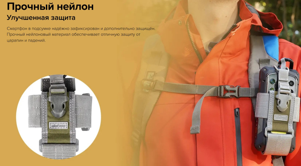 Чехол-подсумок Ulefone Armor Molle Holster — фото 16