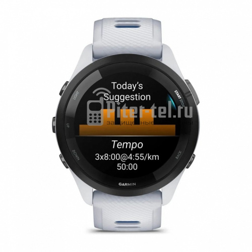 Умные часы Garmin Forerunner 265 белые — фото 2