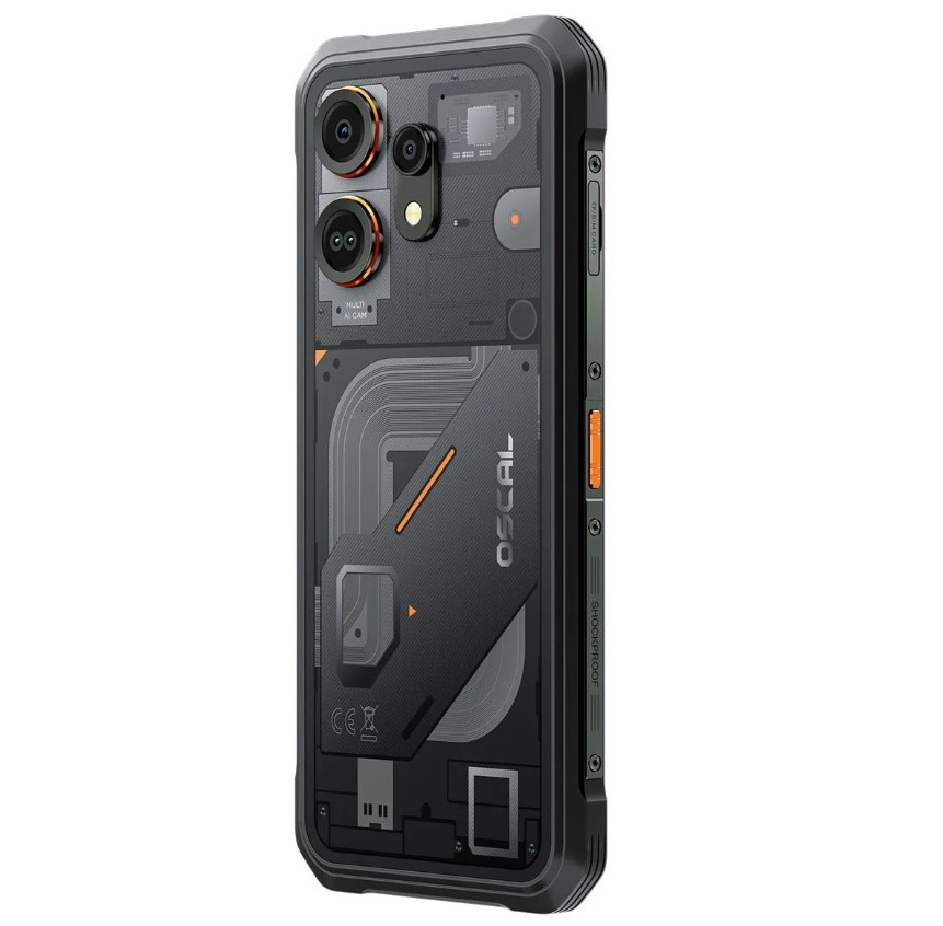 Смартфон Blackview Oscal MARINE 3 8/128Gb Phantom Black — фото 5