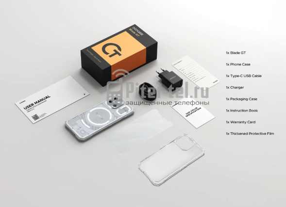 Смартфон Doogee Blade GT 12/256Gb White