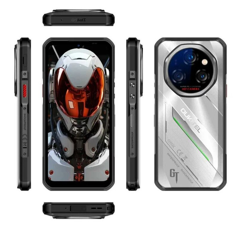 Смартфон Oukitel WP62 8/256Gb Silver — фото 3