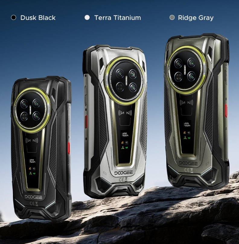 Смартфон Doogee V Max 2 Pro 16Gb/1Tb Dusk Black — фото 7
