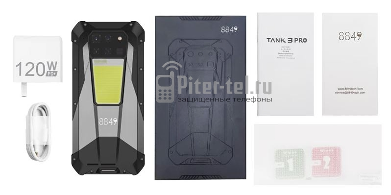 Смартфон Unihertz Tank 3 Pro 16/512Gb — фото 4