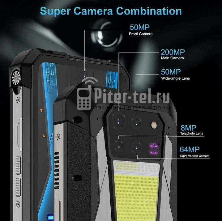 Смартфон Unihertz Tank 3 Pro 16/512Gb — фото 5