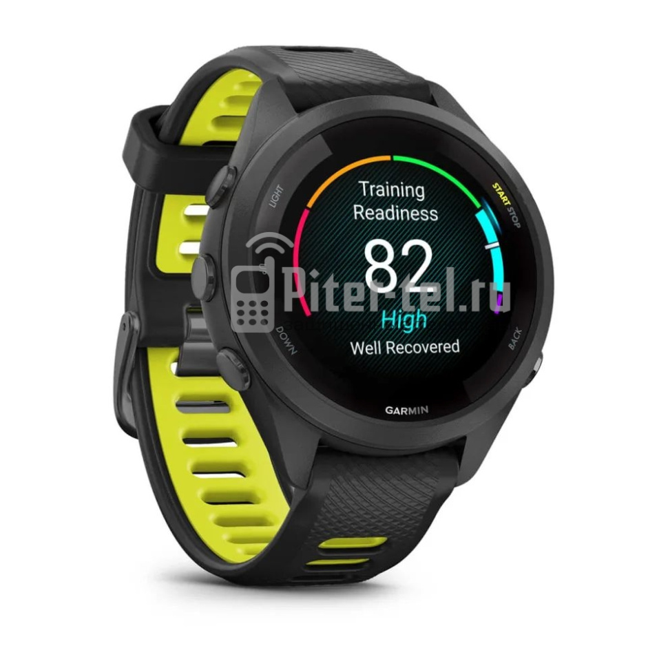 Умные часы Garmin Forerunner 265S с черным ремешком — фото 3