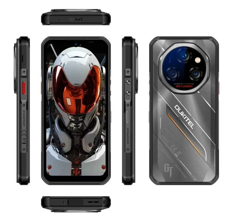 Смартфон Oukitel WP62 8/256Gb Black — фото 2