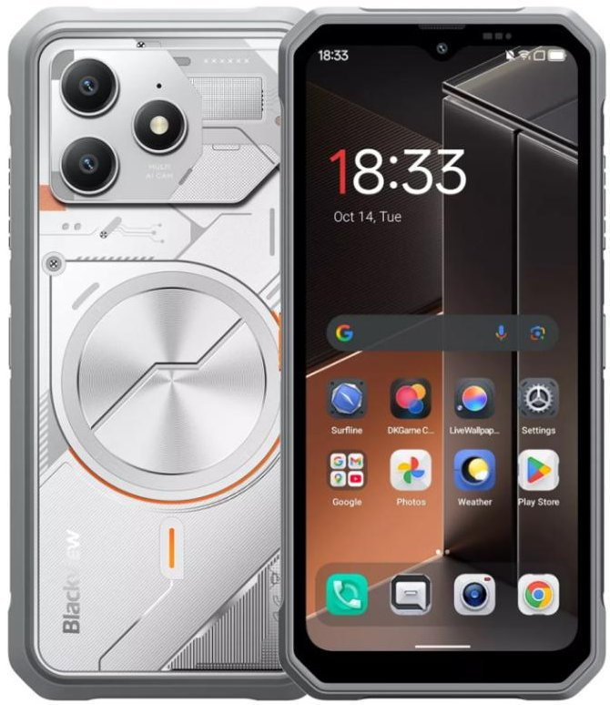 Смартфон Blackview Fort 100 4/64Gb White — фото 1