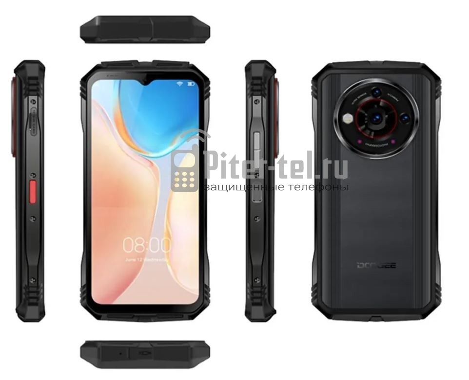 Смартфон Doogee V30 Pro 12/512Gb String Shadow Black — фото 1