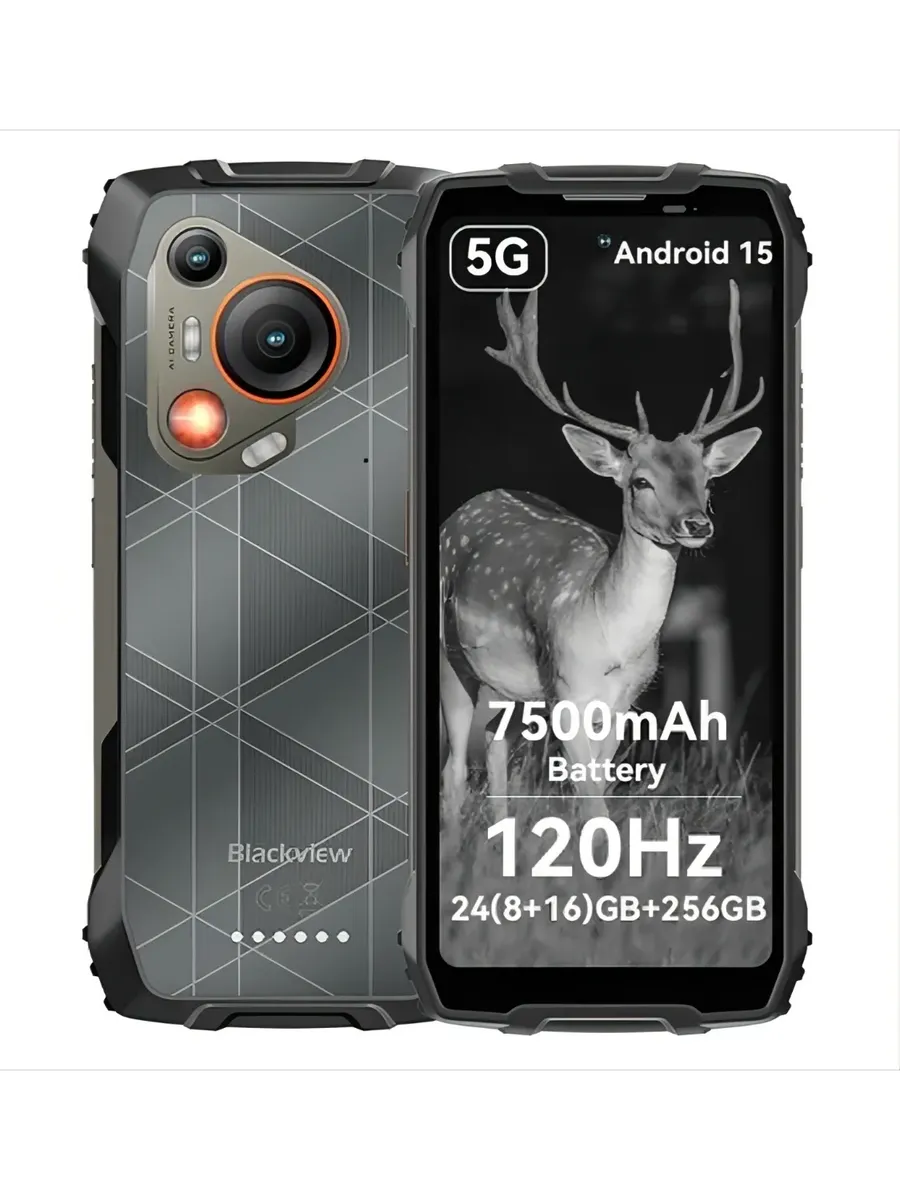 Смартфон Blackview BL7000 5G 8/256Gb Black — фото 1