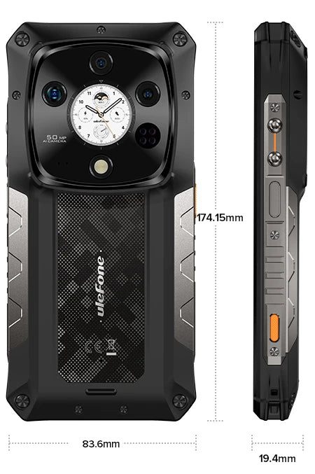 Смартфон Ulefone Armor 28 Pro 16/512Gb Epic Black — фото 3