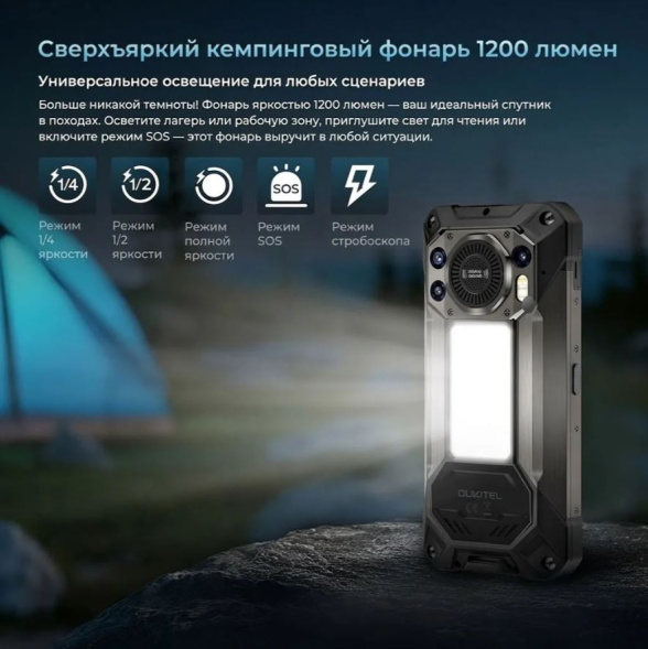 Смартфон Oukitel WP61 12/512Gb Black