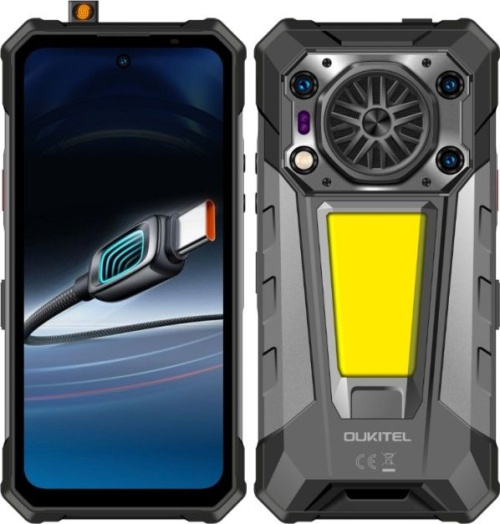 Смартфон Oukitel WP63 8/256Gb Black — фото 1