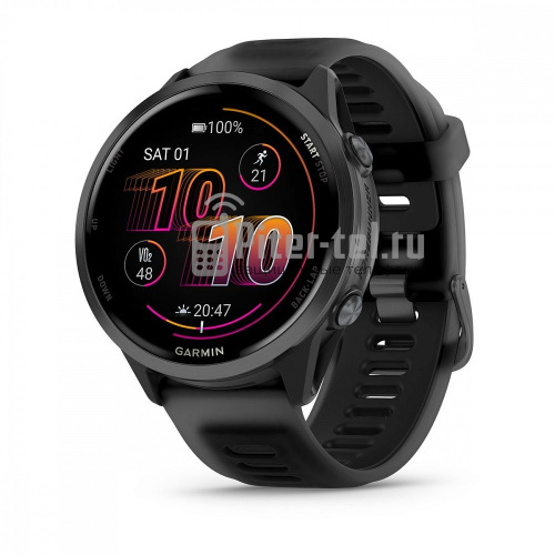 Умные часы Garmin Forerunner 570 47mm Black — фото 1