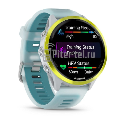 Умные часы Garmin Forerunner 570 47mm White/Blue — фото 3