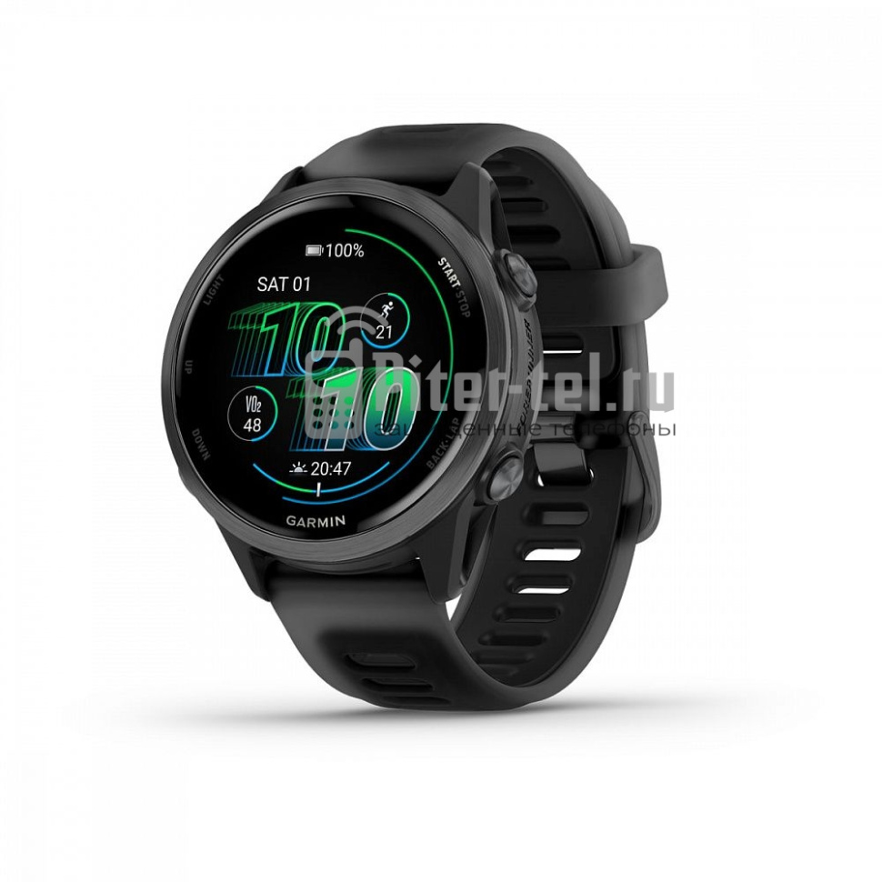 Умные часы Garmin Forerunner 570 42mm Black — фото 3
