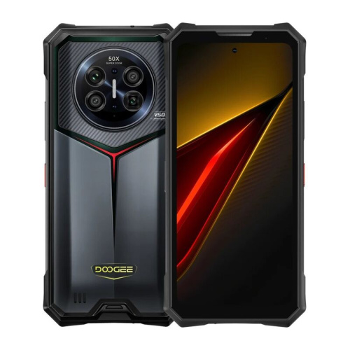 Смартфон Doogee V50 16/512Gb Midnight Black — фото 1