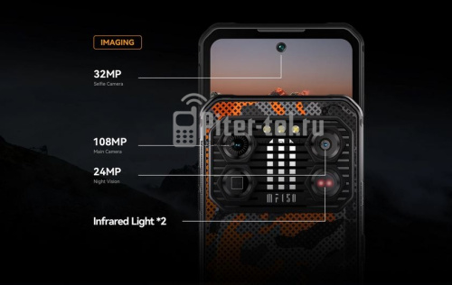Смартфон Oukitel IIIF150 B2 Pro 12/256Gb Polar Night — фото 3