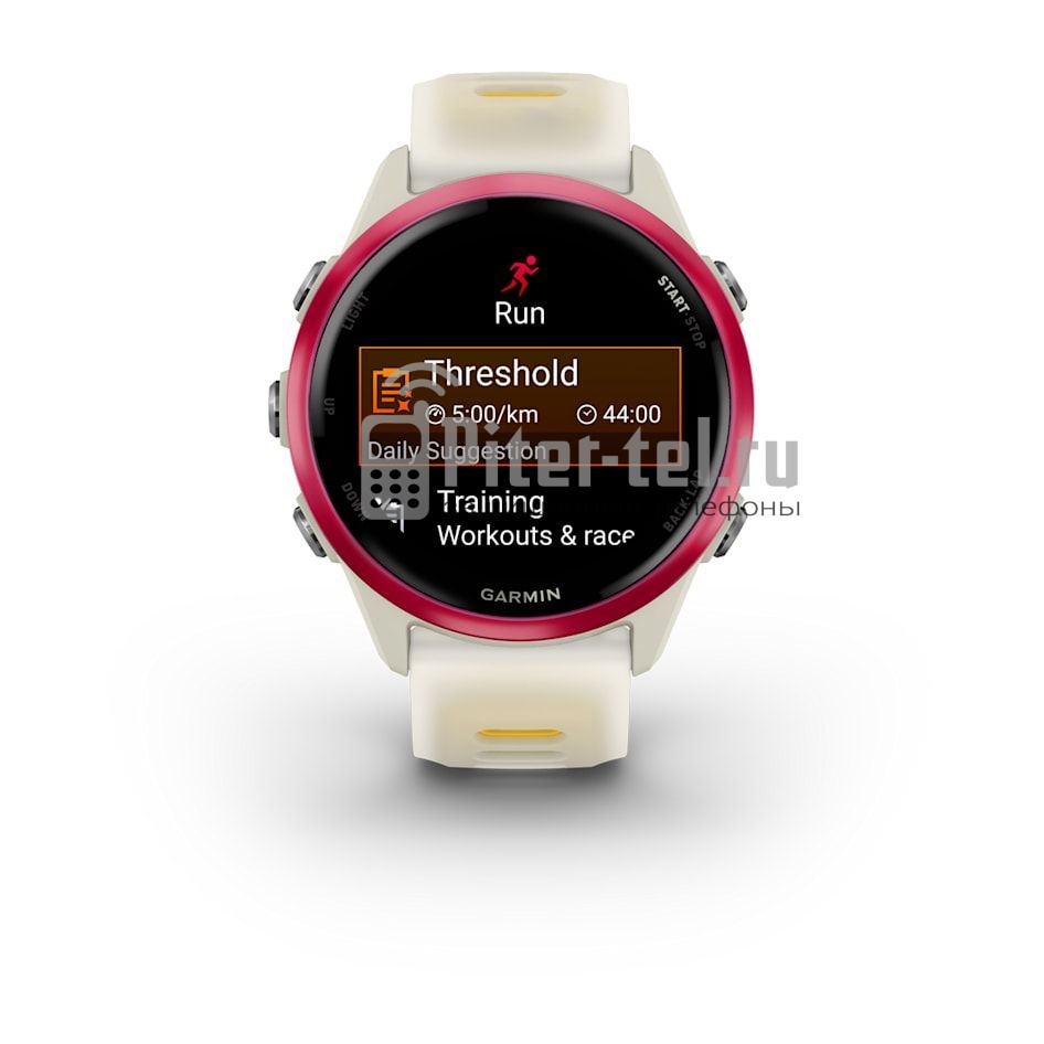 Умные часы Garmin Forerunner 570 42mm Mango — фото 3