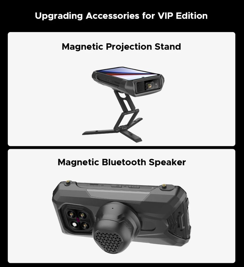 Смартфон Doogee V Max Play Projector 16/512Gb Armor Black — фото 18