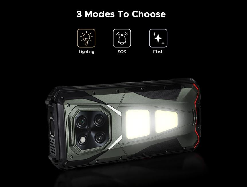 Смартфон Doogee V Max Play Projector 16/512Gb Armor Black — фото 13