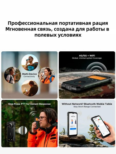 Смартфон Doogee Fire 7 Ultra 8/256Gb Shadow Titanium — фото 3