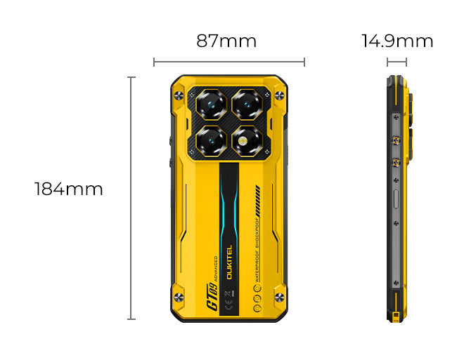 Смартфон Oukitel WP60 12/512Gb Black — фото 4