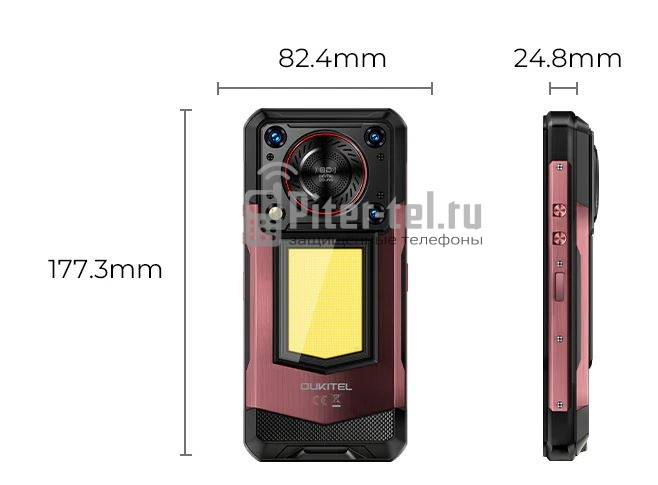 Смартфон Oukitel WP56 12/512Gb Black — фото 4