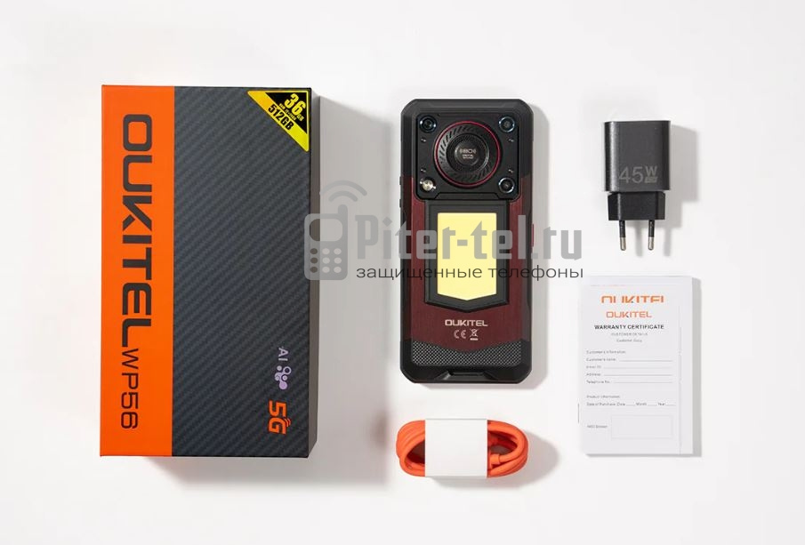 Смартфон Oukitel WP56 12/512Gb Black — фото 5