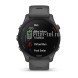Умные часы Garmin Forerunner 255 с темно-серым ремешком