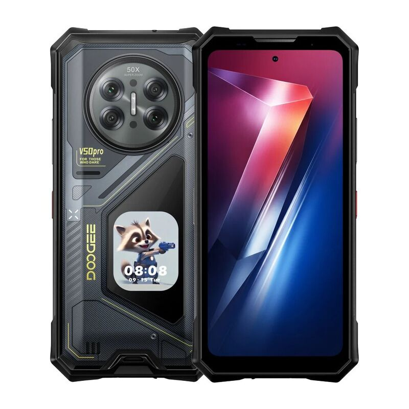 Смартфон Doogee V50 Pro 16/512Gb Phantom Black — фото 1