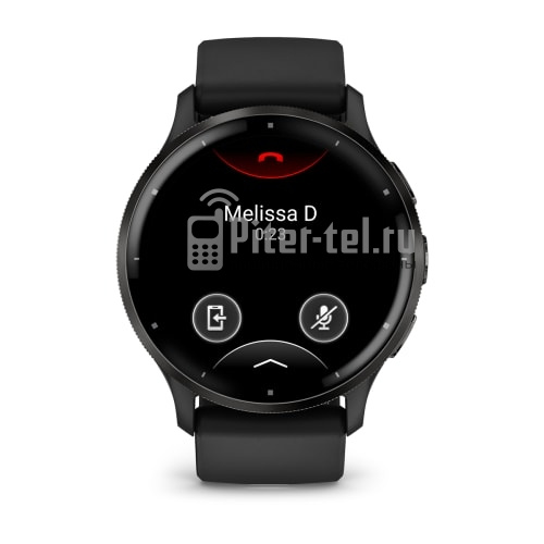 Умные часы Garmin Venu 3 45mm Advanced GPS Smartwatch Black с черным ремешком