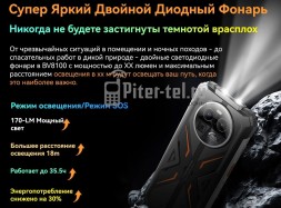 Смартфон Blackview BV8100 8/256Gb Black