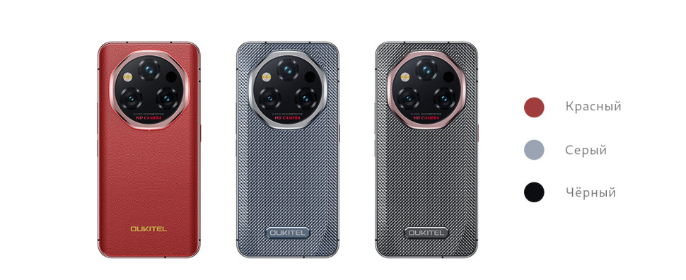 Смартфон Oukitel WP210 12/512Gb Gray — фото 8