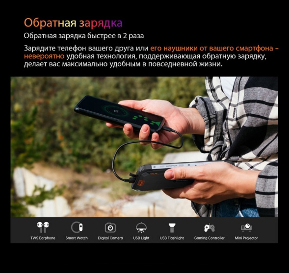 Смартфон Blackview BV8900 8/256Gb Black