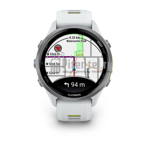 Умные часы Garmin Forerunner 970 Titanium White — фото 2