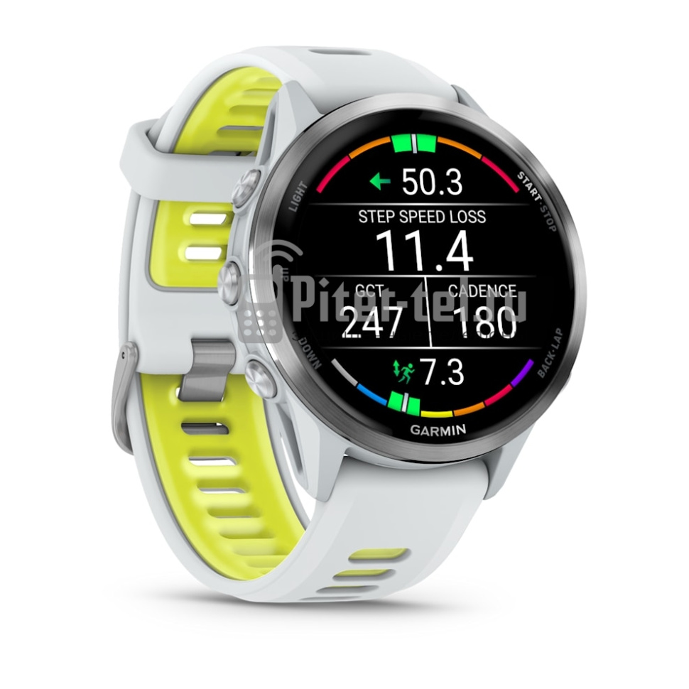 Умные часы Garmin Forerunner 970 Titanium White — фото 3