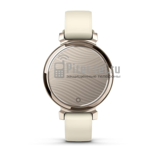 Умные часы Garmin Lily 2 Cream Gold/Coconut со светло-бежевым ремешком — фото 2
