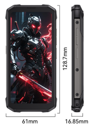 Смартфон Cubot KingKong Mini 4 6/128Gb Black+Grey